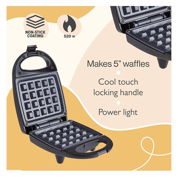Rae Dunn waffle maker - Picture 3 of 10